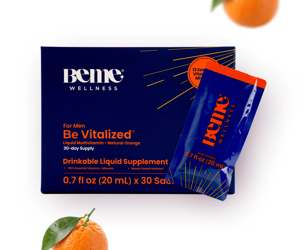 BeMe Liquid Men's Multivitamin for Energy & Vitality