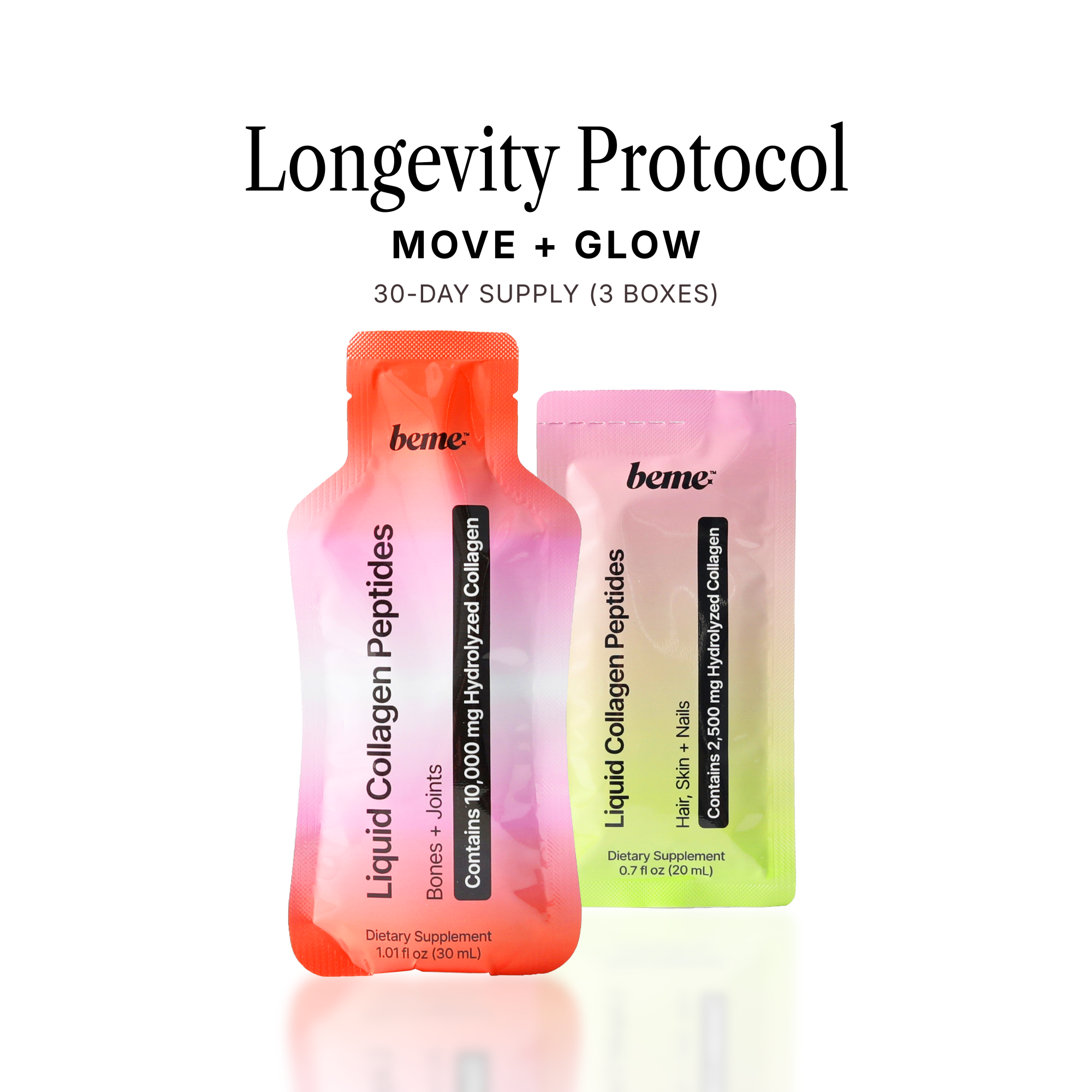 BeMe Longevity Protocol: Bone Health & Skin Glow