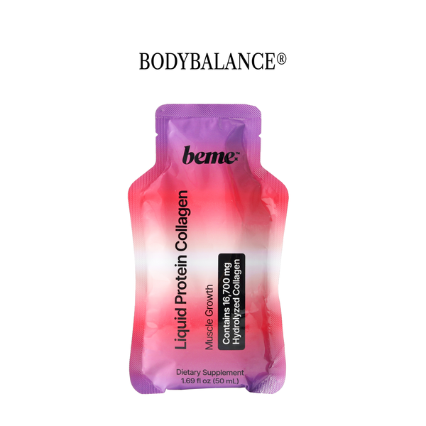 Bodybalance beme Liquid Protein Collagen package on a white background