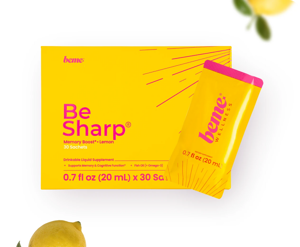 BeMe Liquid Omega-3 + Turmeric for Joint, Heart + Brain Health