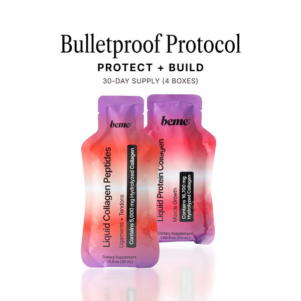Two Bulletproof Protocol supplement packages on a white background